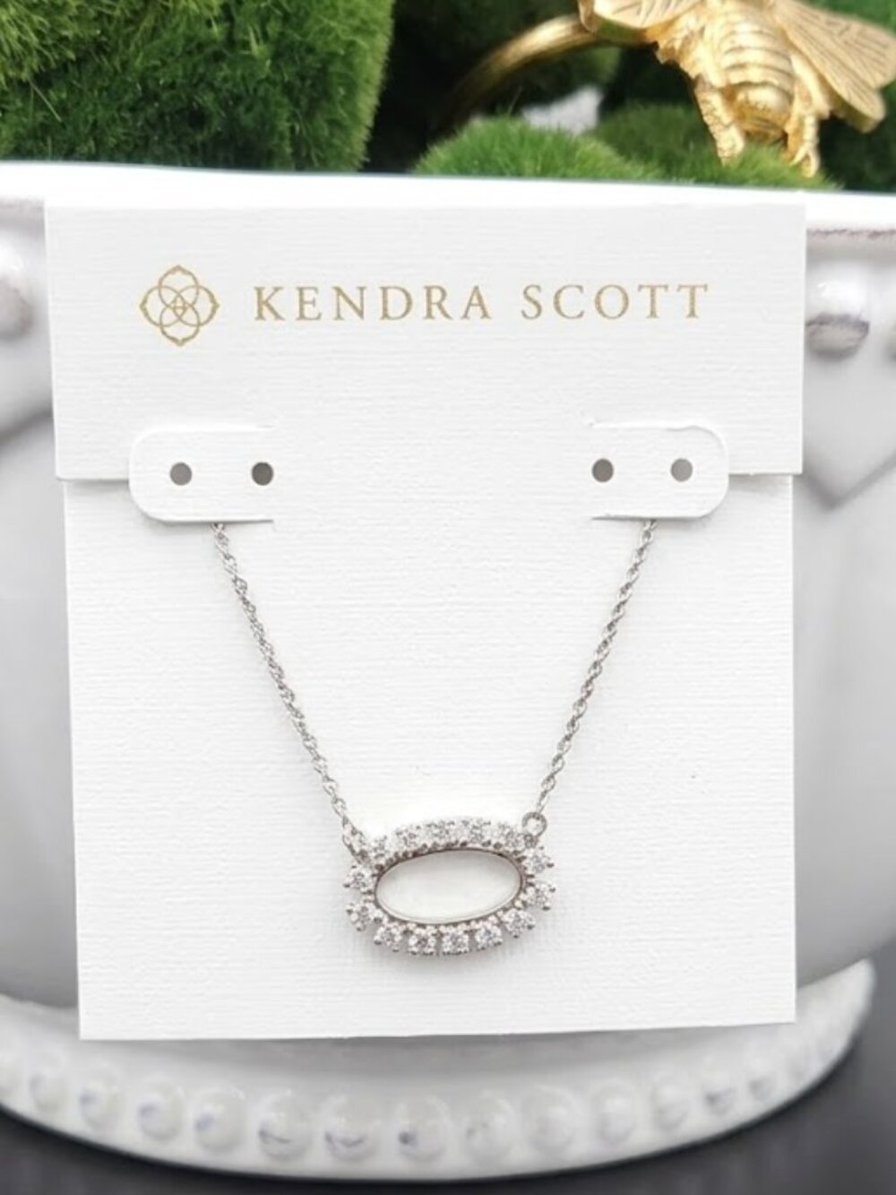 Kendra Scott Elisa Open Frame Crystal Pendant